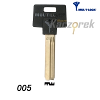 Mul-T-Lock 005 - klucz surowy